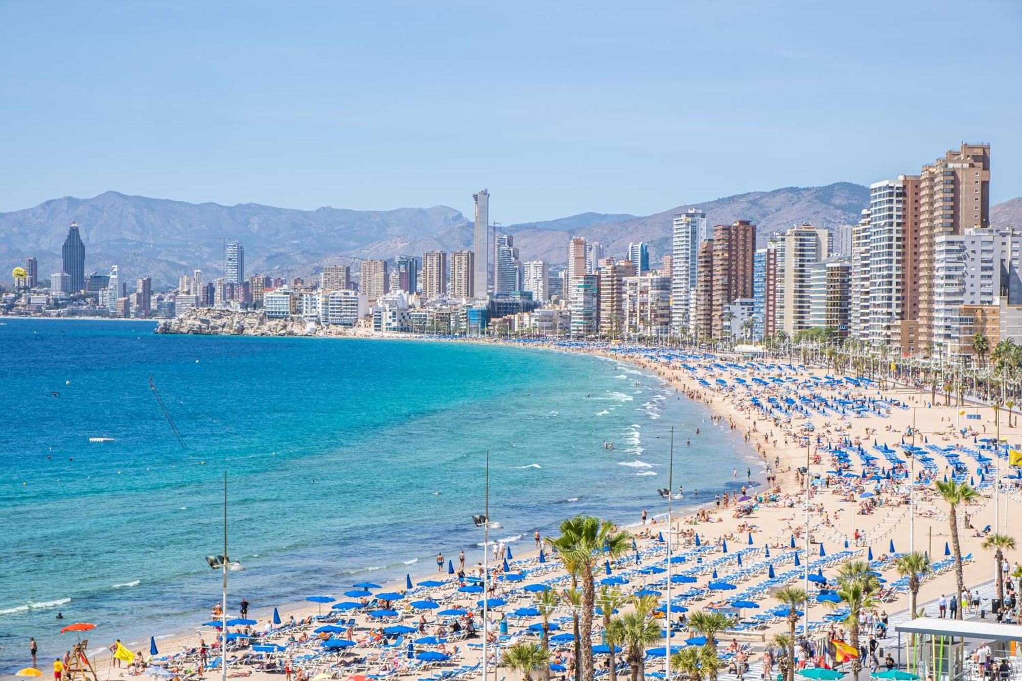 Albatros Deluxe 15-6 Apartment Levante Beach بينايدورم المظهر الخارجي الصورة